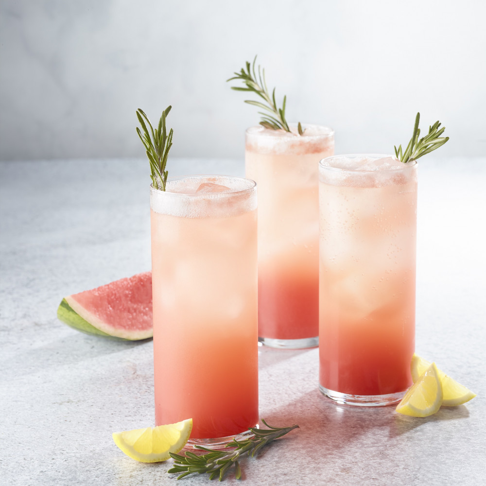 Nước soda chanh dưa hấu hương thảo